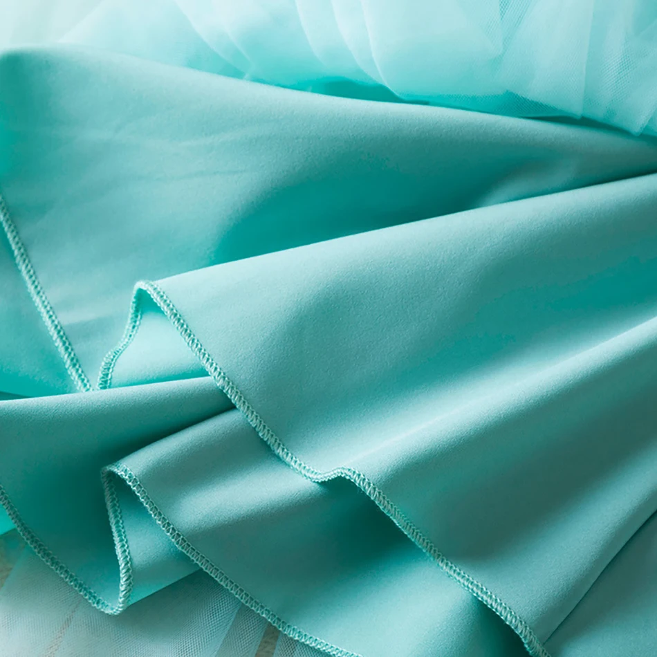 Женское летнее платье-русалка платья принцессы высокого качества для девочек