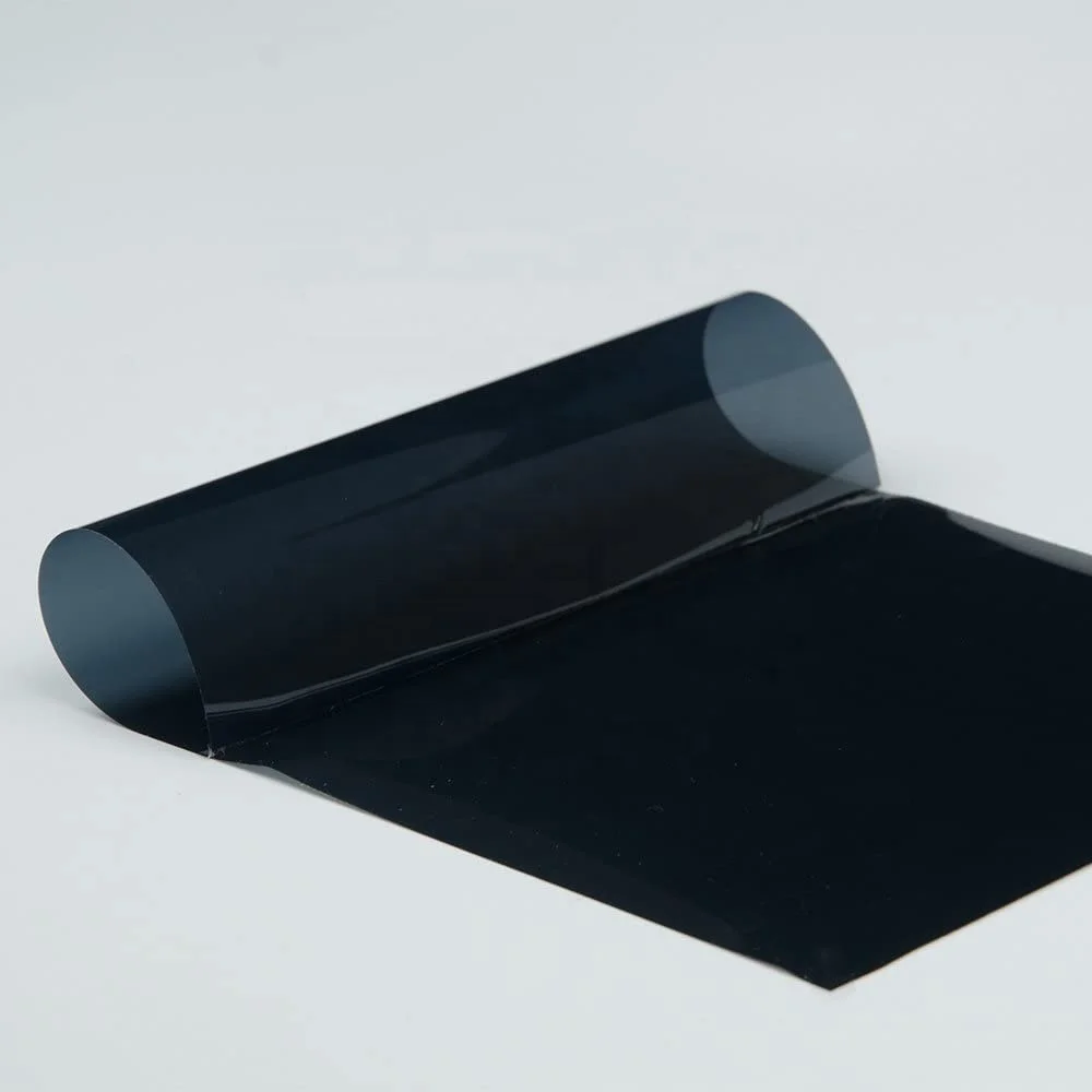 

Nano ceramic 152cm Width 15%VLT 100%UV Medium black Car Window Tint Film 2Ply