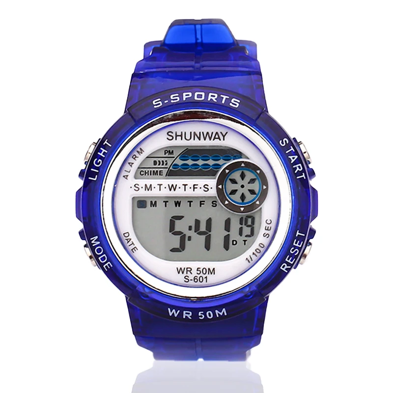 

New Waterproof Children Outdoor Sport Kids Watches Luminous LED Digital Watch For Student Girl Boy Gifts Wristwatch Clock