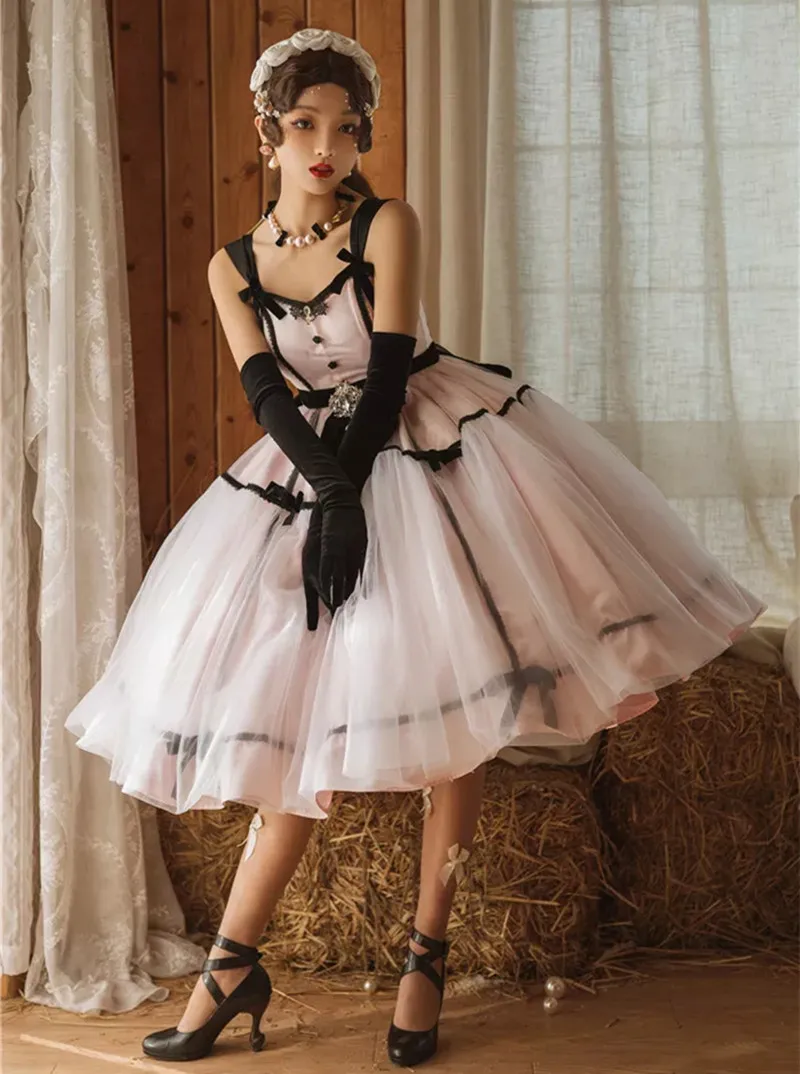 

Pink Formal Special Banquet Party Evening Dresses Short Puffy Tulle Prom Dress Spaghetti Straps Homecoming Gowns