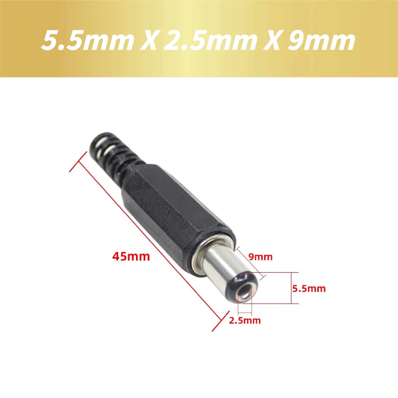 

Адаптеры для пайки 5,5x2,5 мм и 5,5x2,1 мм