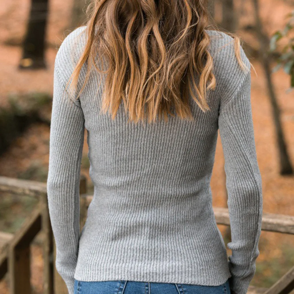 

Casual Womens T-shirt Cotton Sleeve Long Tops Fashion Turtleneck Women's Ladies T Shirts Womens Short Sleeve Tee