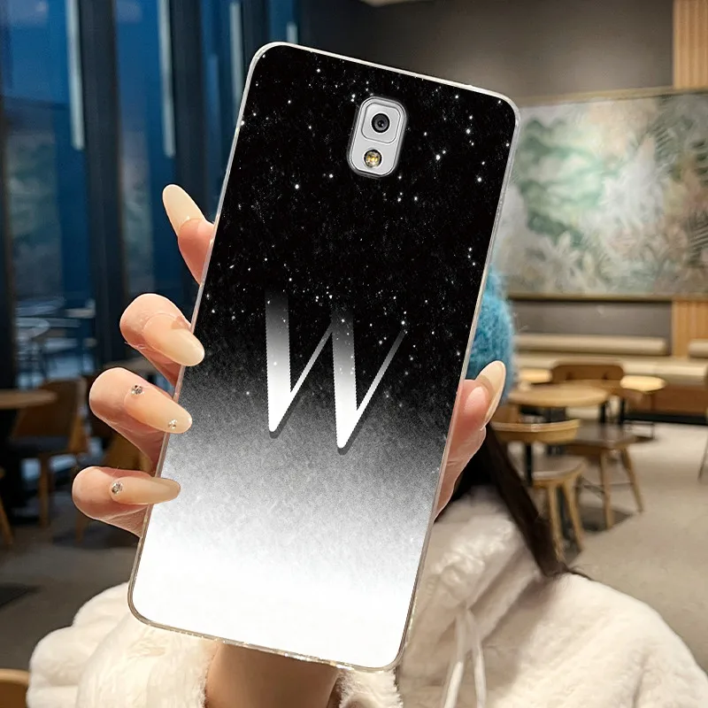 Фото Чехол для Samsung Galaxy Note 3 N9000, элегантный силиконовый мягкий чехол с надписью для Samsung Galaxy Note 3, чехол для телефона Note3 №2