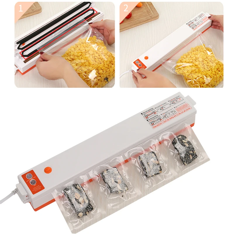 Electric Home Vacuum Sealer 28cm Maximum Sealing For Household Appliances Keep Fresh Food Packaging Vacuum Machine