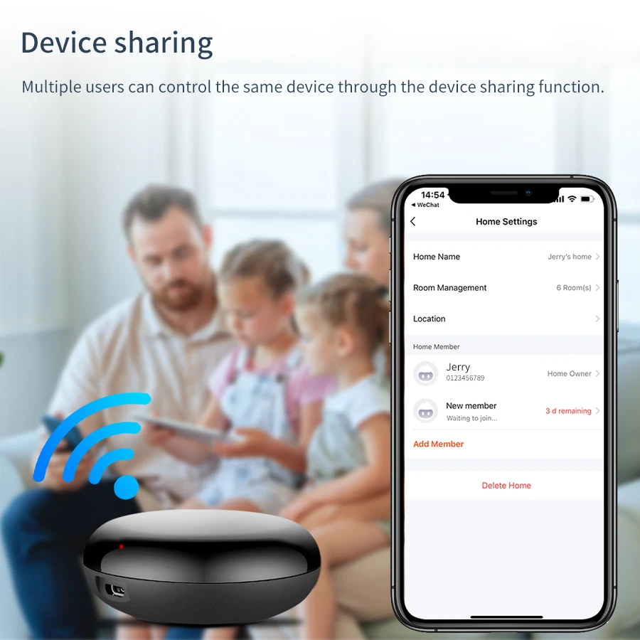 Умный универсальный инфракрасный пульт дистанционного управления от GGBEE для
