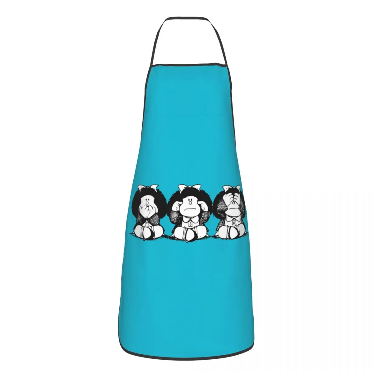 

Нагрудник Humor Mafalda, фартуки для мужчин, женщин, мужчин, унисекс, для взрослых шеф-поваров, кухни, приготовления пищи, мультяшная манга, фартук, ...