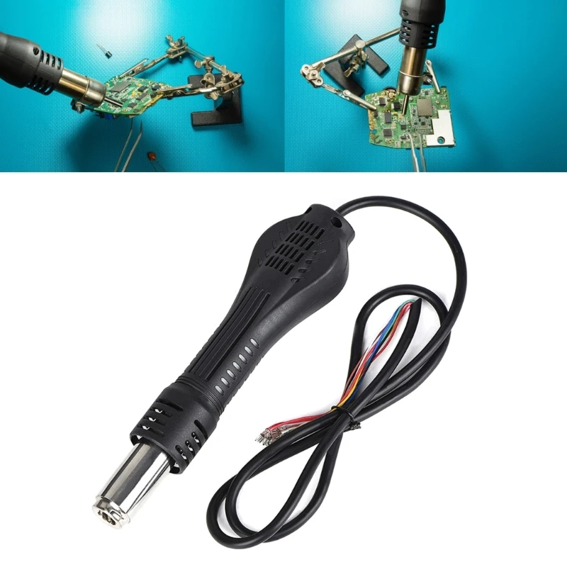 

Heat Guns Hot Air Hair Dryer Soldering Hairdryer Guns Handle For 858 858D Rework L21C