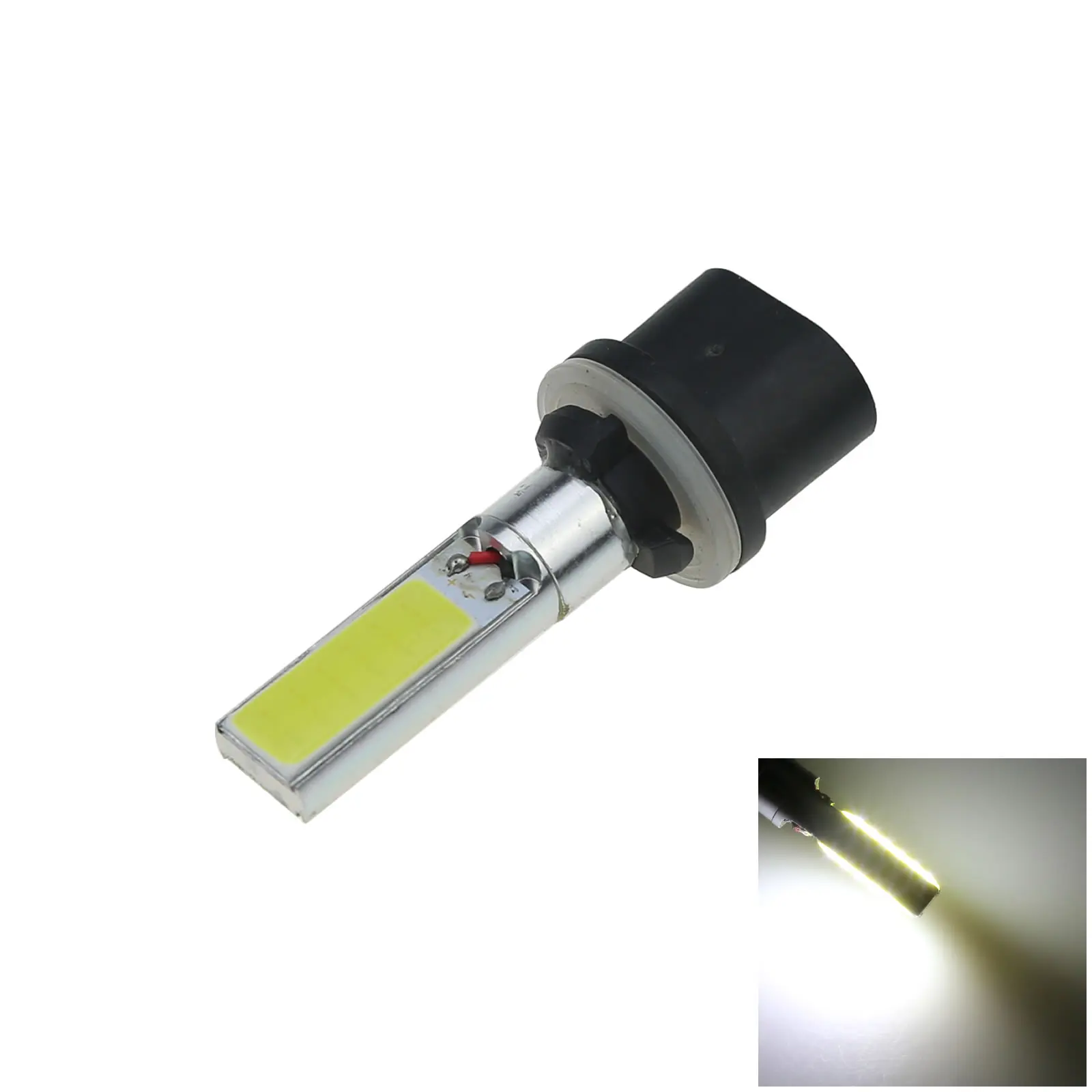 1X Белый автоматический 880 задний фонарь, сигнальный фонарь, 2 излучателя, COB светодиодный 884 H603-W