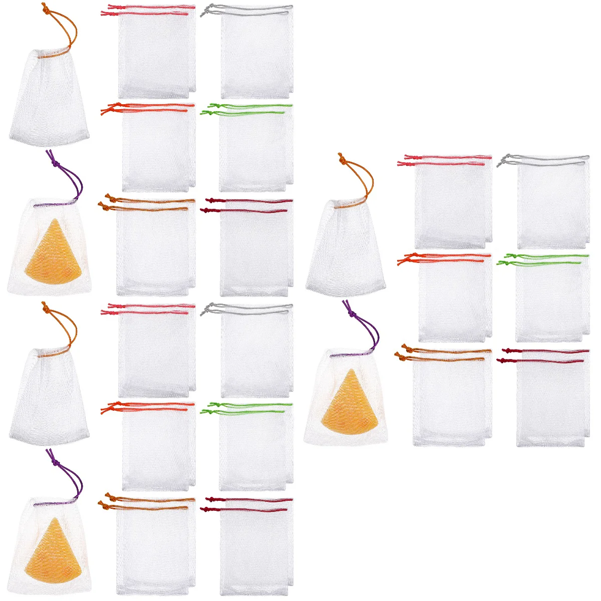 сетчатые мешки для мыла на шну