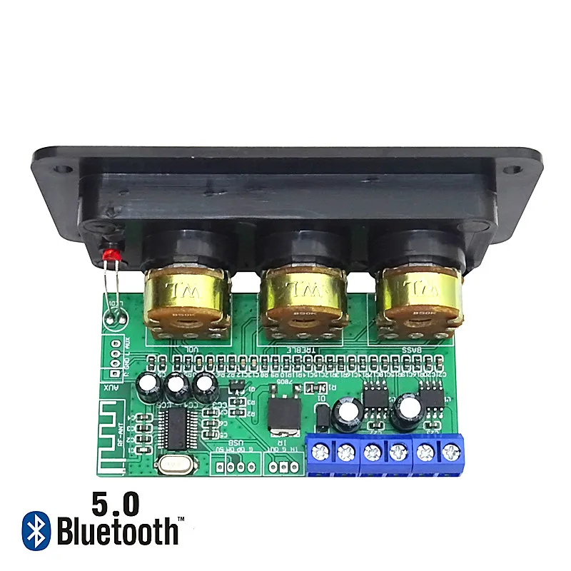 SOTAMIA 10 шт. Bluetooth 5,0 усилитель аудио Плата 2x20 Вт домашний кинотеатр Hifi стерео усилитель мощности DIY звук динамик усилитель