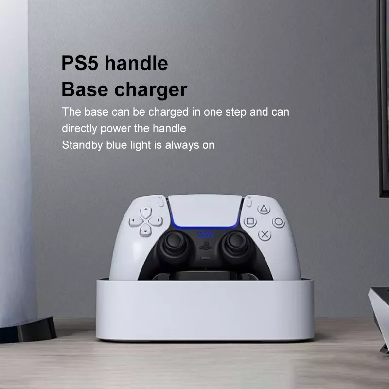 

For PS5 Gamepad Dual Sense Charging Station Dual Charging Dock Charger Stand for playstation 5 Wireless Game Controller Charger