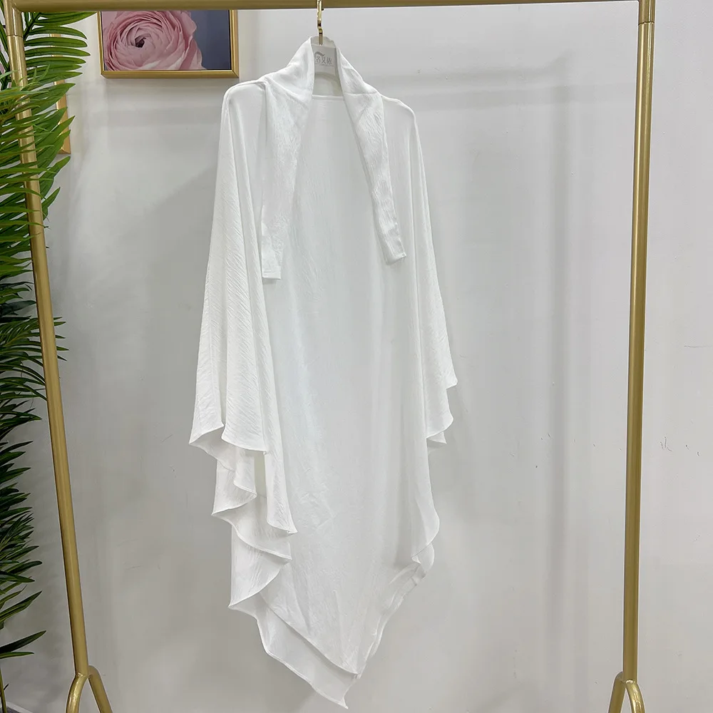 Рамадан Длинный Хиджаб Химар Мусульманские Женщины Молитвенная Одежда Абая