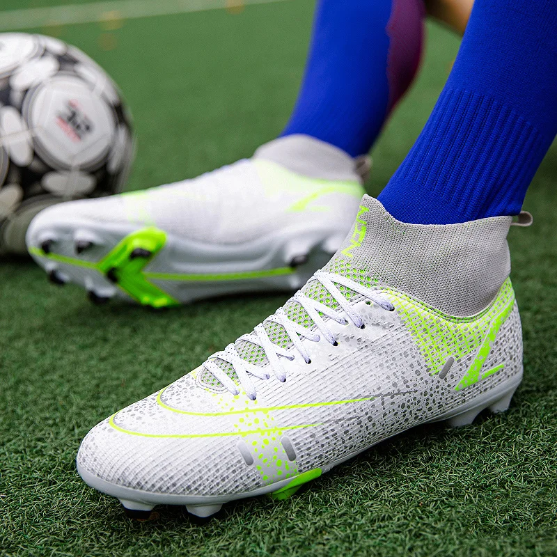 High Quality Soccer Shoes Neymar Football Boots Futsal Chuteira Campo Cleats Men Training Sneakers Ourdoor Women Footwear TF/AG