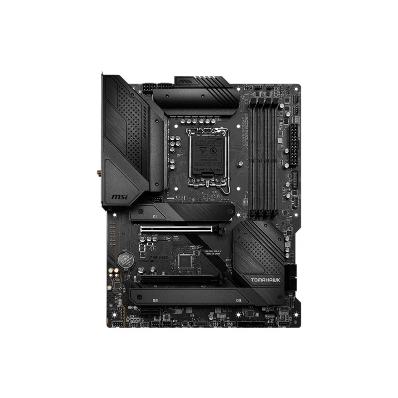 Материнская плата MSI MAG B660 TOMAHAWK с поддержкой Wi-Fi DDR5 1700 м 2 6E процессор Intel 12-го