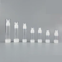 15305080100ml vacuum spray refill bottle travel cosmetic packaging empty airless box plastic vacuum spray and pump lotion
