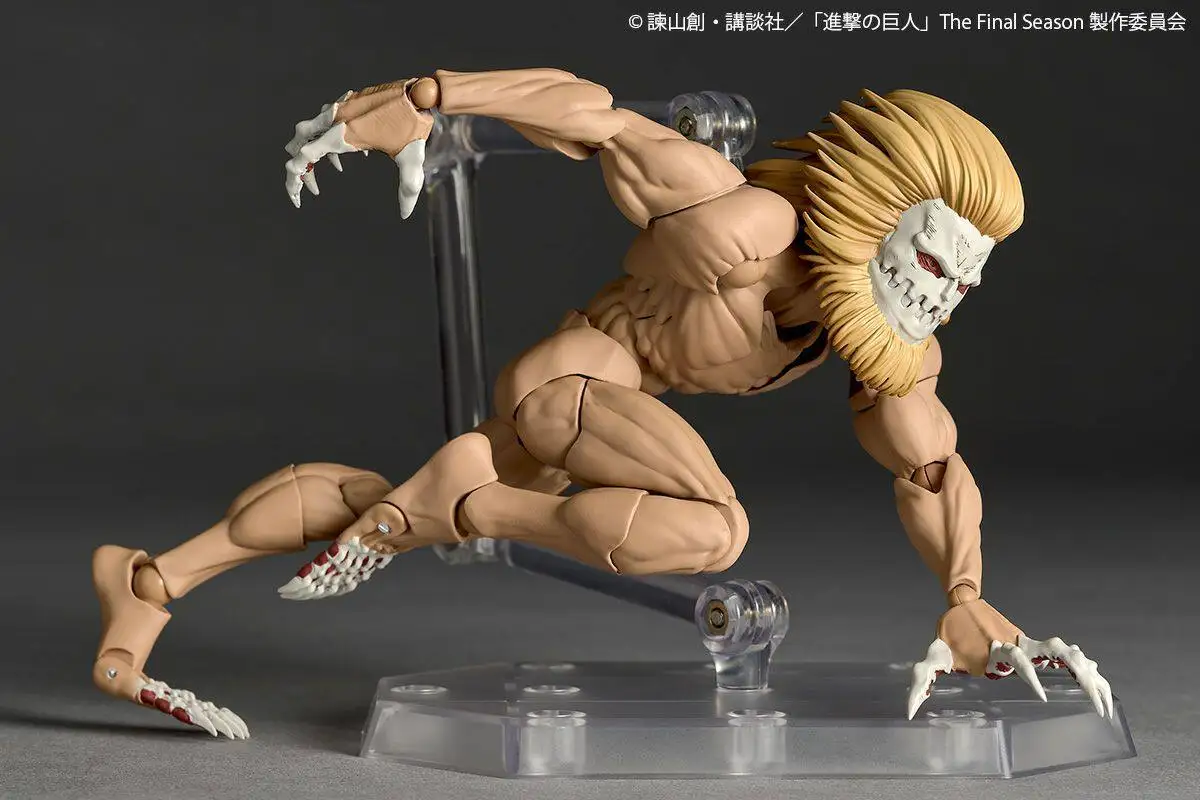 Фото В наличии: Фигурка Kaiyodo Amazing Yamaguchi Agito No Kyojin, анимационная коллекционная модель, подарок, хобби №3