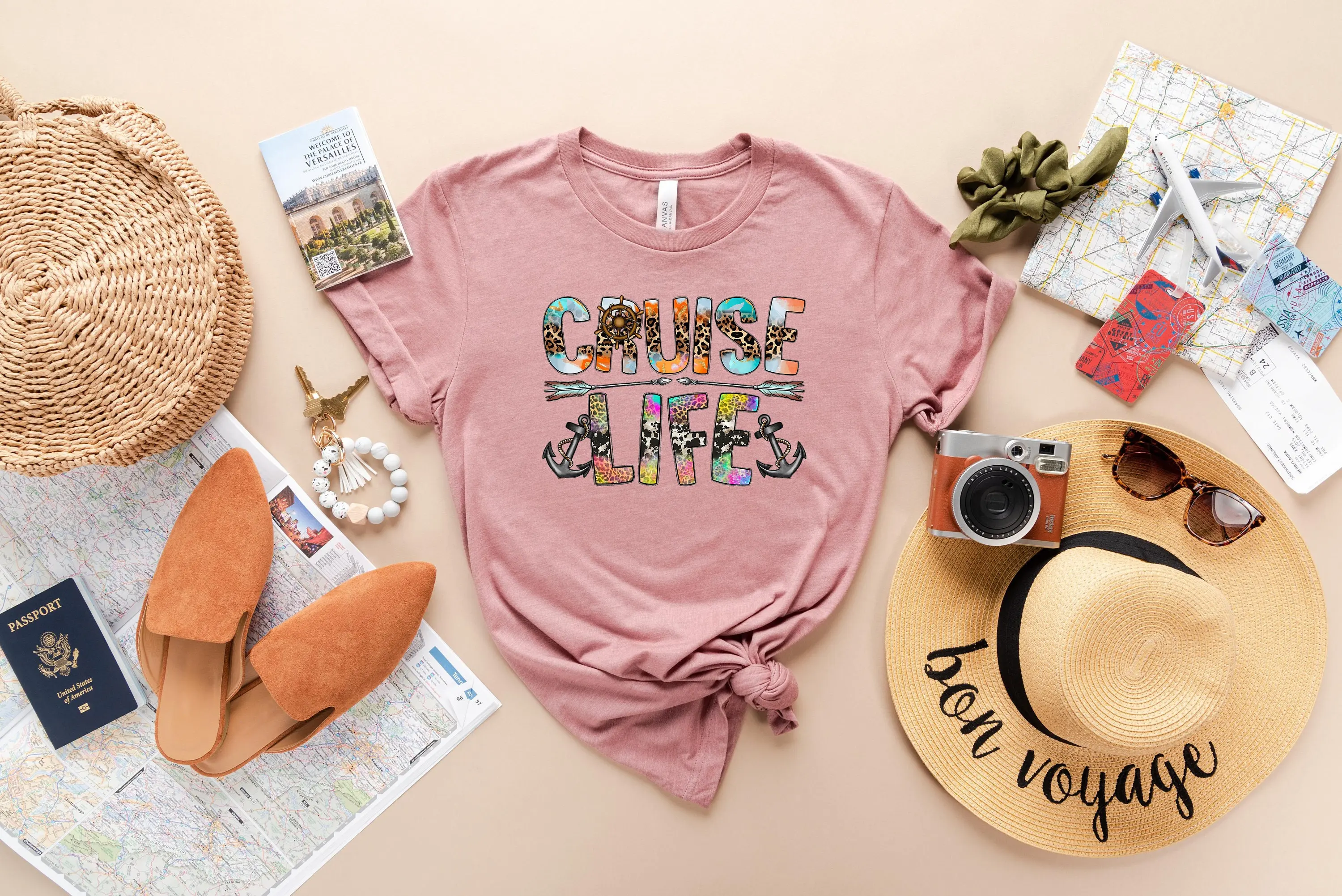 Футболка Cruise Life Squad 2024 одинаковые отпуск для семейной поездки