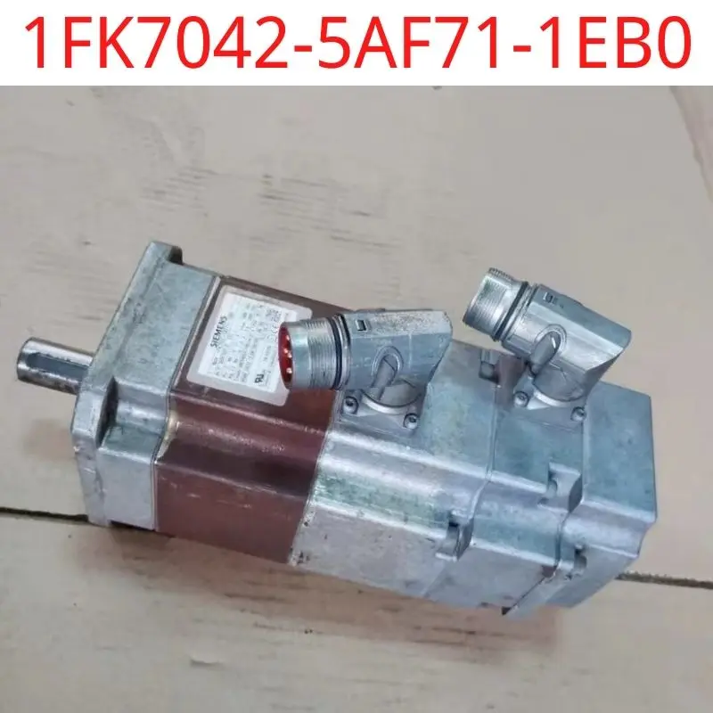 

used Siemens test ok real 1FK7042-5AF71-1EB0 SIMOTICS S synchronous servo motor 1FK7 Compact 3.0 Nm, 100K 3000 rpm, 0.82 kW natu