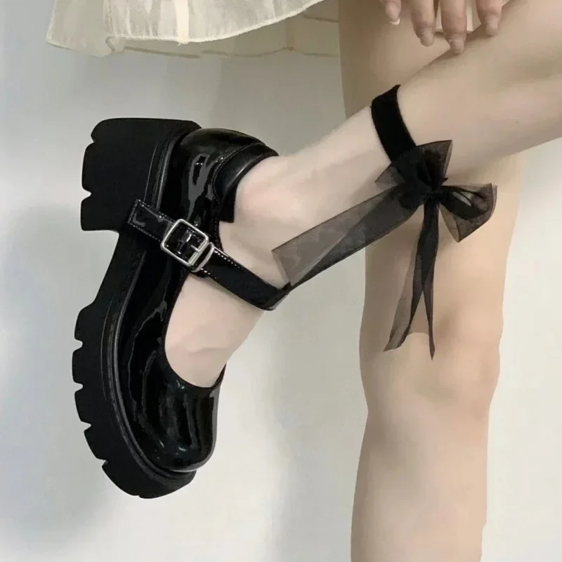 Женские туфли лодочки на толстом каблуке 14см и платформе 4см цвета в ассортименте