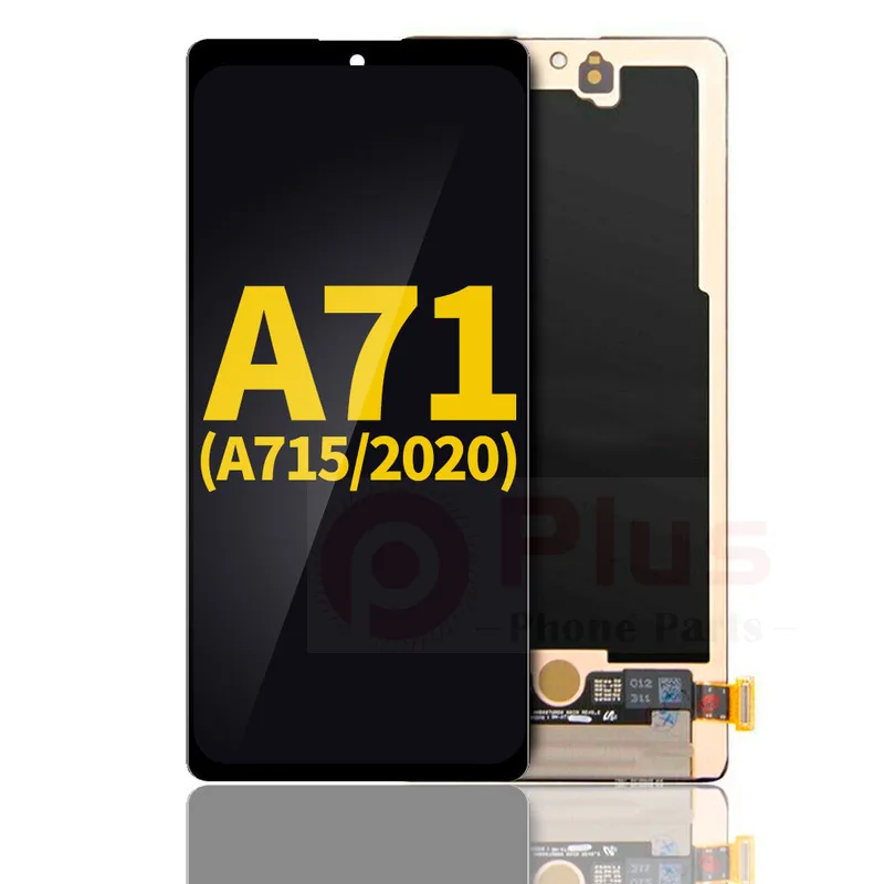 

AMOLED Display Assembly Without Frame Replacement For Samsung Galaxy A71 (A715/2020) (Refurbished) (Black)