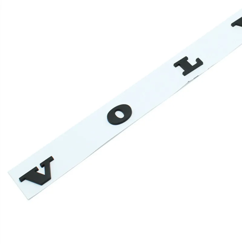 

ABS Car Rear Boot Trunk Lid Letters Badge Emblem Logo for VOLVO C70 C30 S60 S60L XC90 XC60 V60 V40 S80 S80L Car Styling Stickers