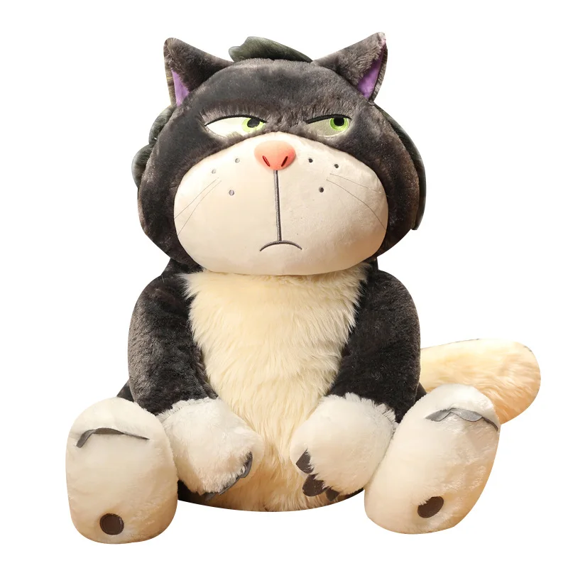 

Классная мультяшная плюшевая игрушка-Кот Люцифера, 15-65 см, мягкая набивная подушка для аниме-кота, детские куклы, высококачественный подаро...
