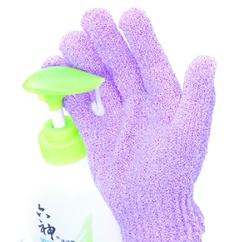 

Commodity Household Back Exfoliate Rub Bath Scrub Mud Gloves Artifact Rub Glossy Gloves for Bath.