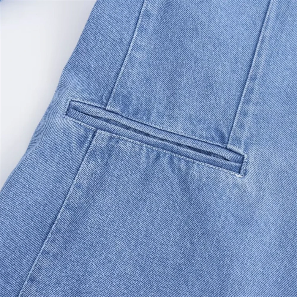 Женская модная повседневная простая и Универсальная джинсовая куртка в