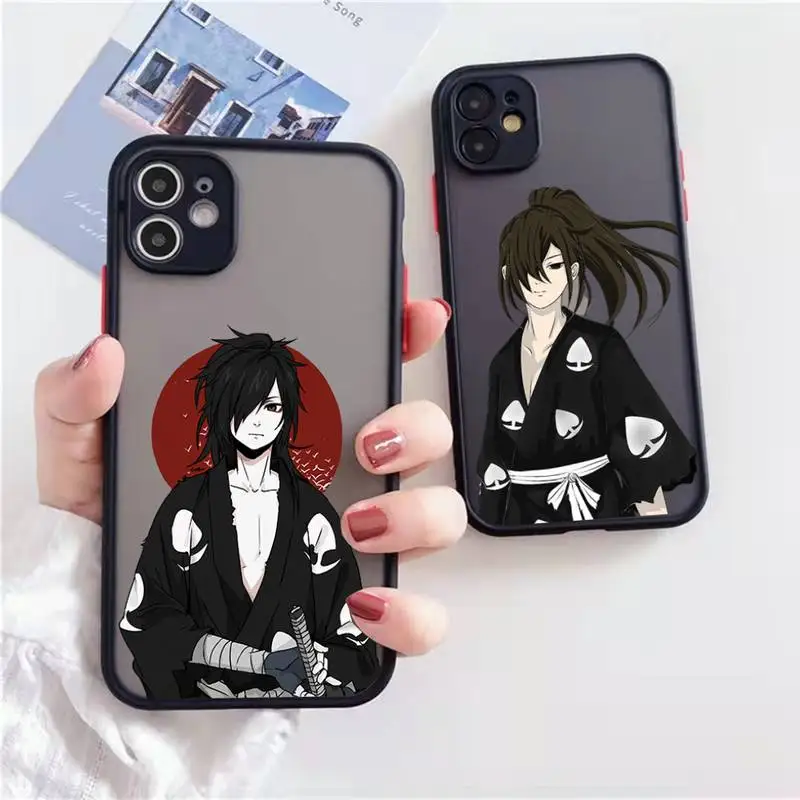 

Dororo Anime Phone Case matte transparent For iphone 7 8 11 12 13 plus mini x xs xr pro max cover