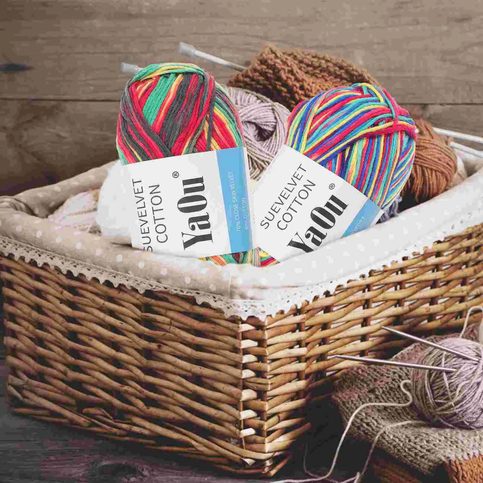 

Yarn Thread Crochet Cotton Knitting Skeins Embroidery Macrame Weaving Fresh Christmas Sewing Flosscross Craf Mistletoe Supplies