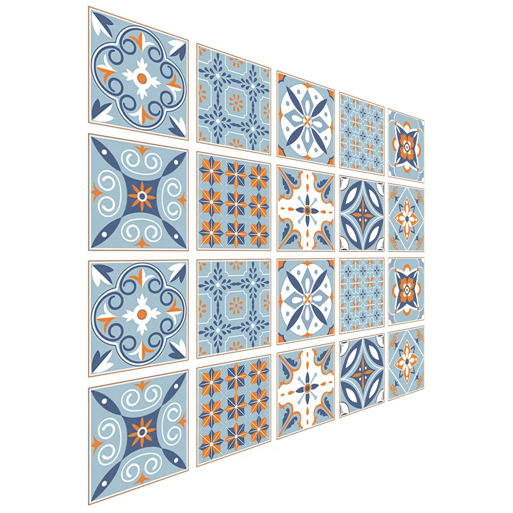 

20 Pcs Wall Sticker Peel Stick Tile Decals Home Accents Decor Tile Stickers Bathroom Decals Pvc Tile Decal Home Mural Wallpaper