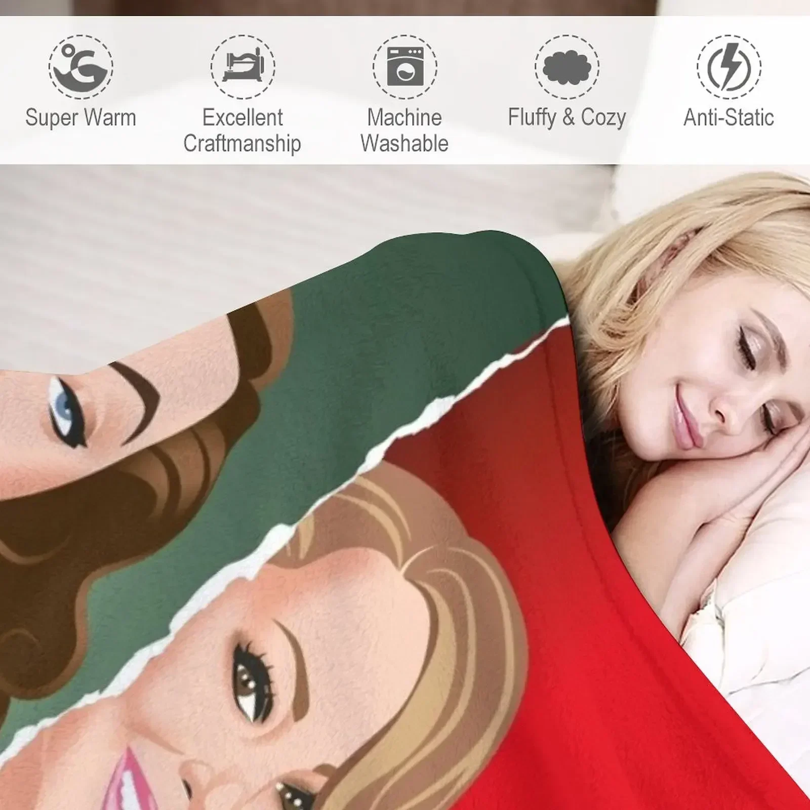 Рождественское одеяло для малышей винтажные красивые одеяла