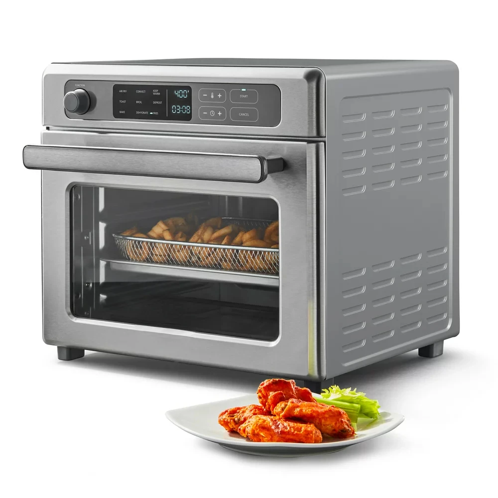 

RapidCrisp Air Fryer Oven, 9-Function Countertop Oven with Convection Air fryer liner Home appliance Freidoras de aire en ofert