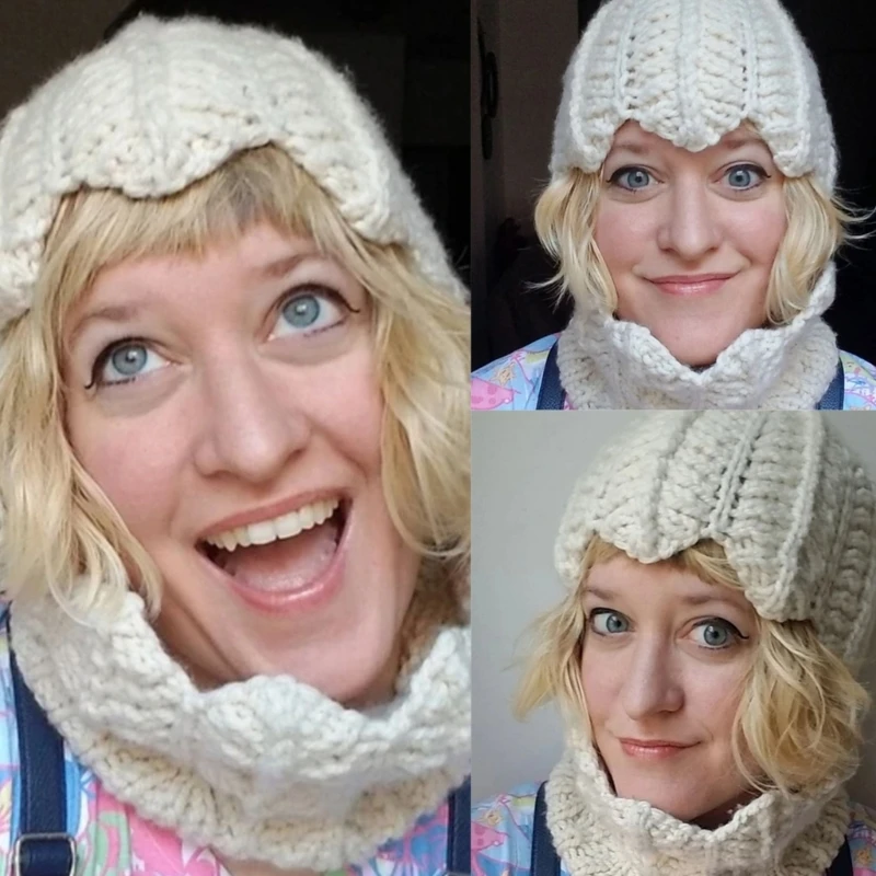 

Egg Cap Eggshell Hat Egg Beanie Funny Balaclava Skull Cap Knit Kufi Cap Beanie