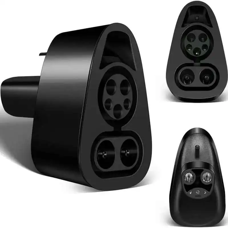 Адаптер быстрой зарядки CCS1 для зарядного устройства Tesla DC разъем адаптер