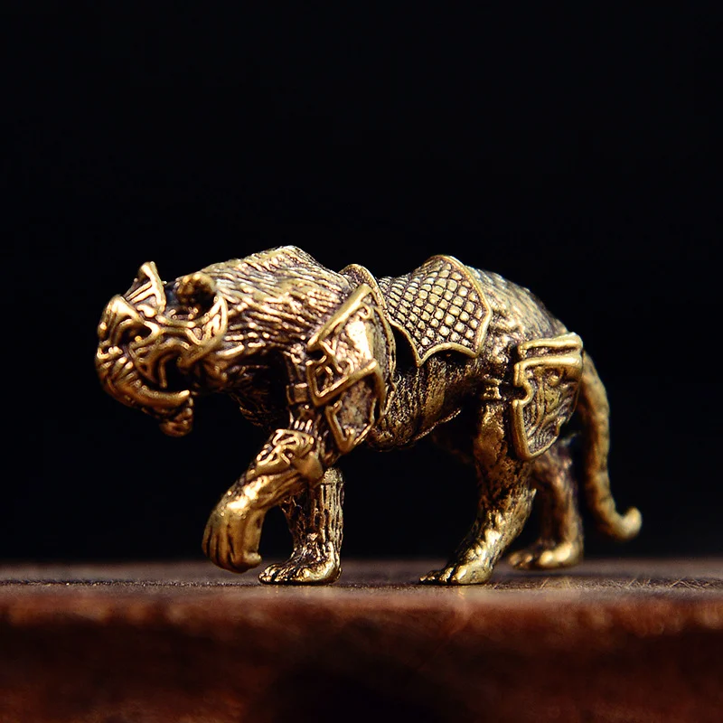 

Бронзовые подставки для книг с тигром