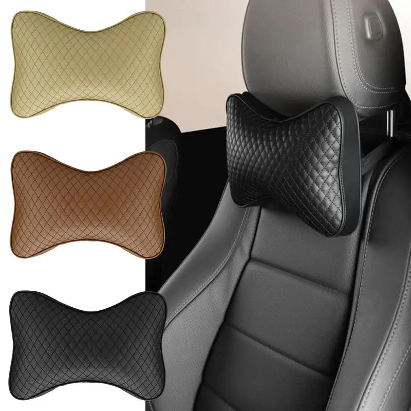 

Car Driving Headrest Pillow Travel Rest Sleeping Headrest Neck Support Road Trip Solution Cushion Vehicle Interior Accessories