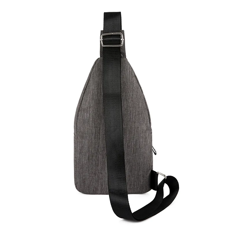 Trendy Fashion Men's Chest Bag Casual Shoulder Bag Outdoor Mountaineering Crossbody Bag For Male Multifunction Sling Bag