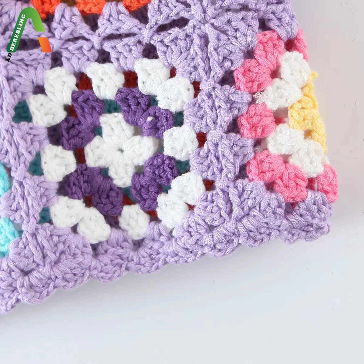 Женский вязаный Топ Adherebling летний топ с широкими бретелями без рукавов