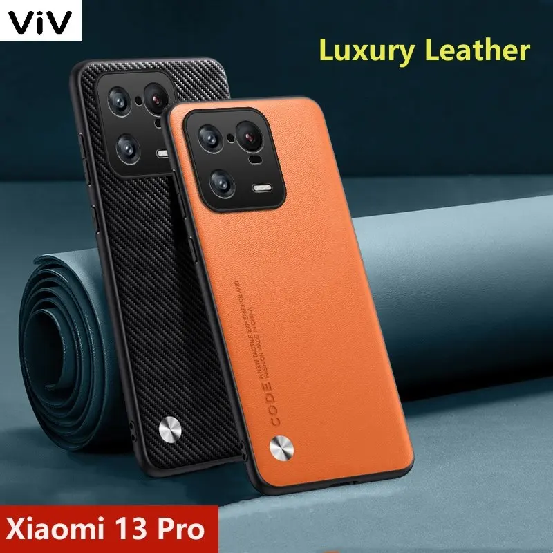 

Stylish Cover For Xiaomi 13 Pro Case Luxury PU Leather Protection Phone Back Case For Mi 13 13Pro Mi13 Funda Shockproof Bumper