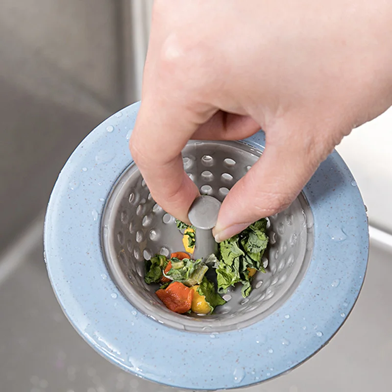 1 шт. силиконовые сливные фильтры для ванной комнаты |