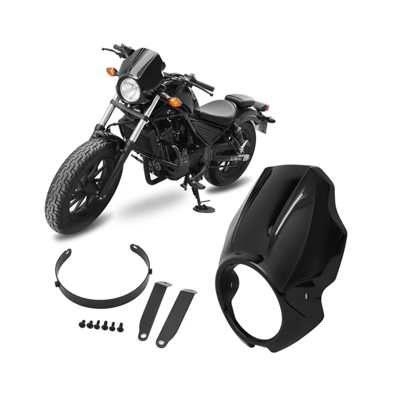 Обтекатель мотоцикла крышка фары ветрозащитный обтекатель аксессуар для Honda Rebel