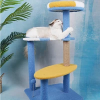 cat grabbing post cat climbing frame bed cats toys toy for cats scratching and house pet stairs scratcher supplies tree houses