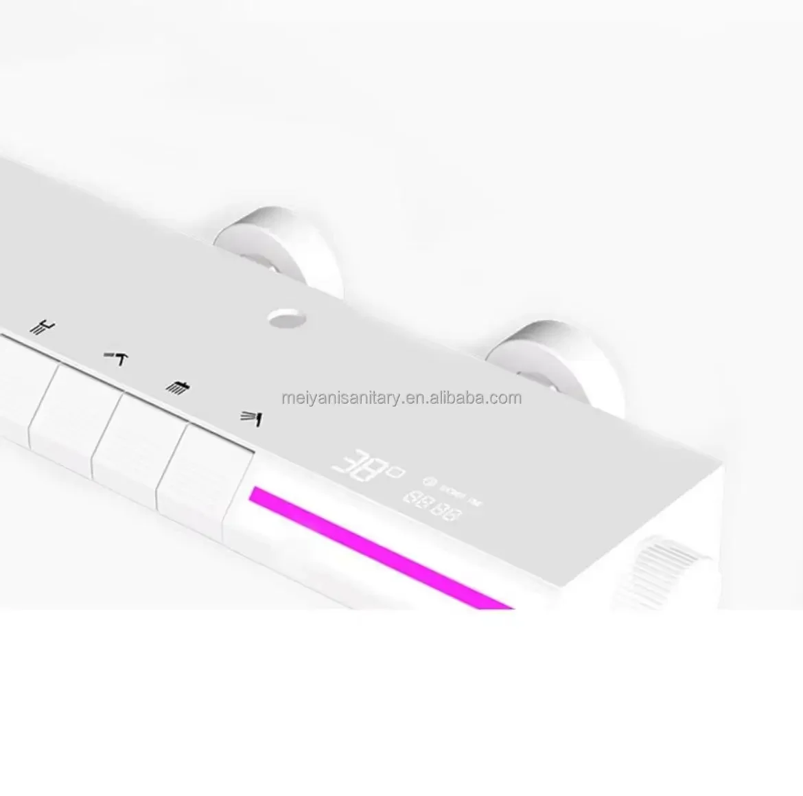 Meiyani белый бронзовый металл цифровой дисплей клавиша фортепиано горячая и