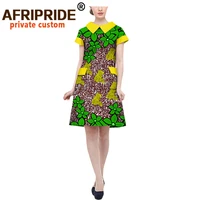 african dresses for women plus size casual dress short sleeve notched collar knee length women dress with two pockets a7225118