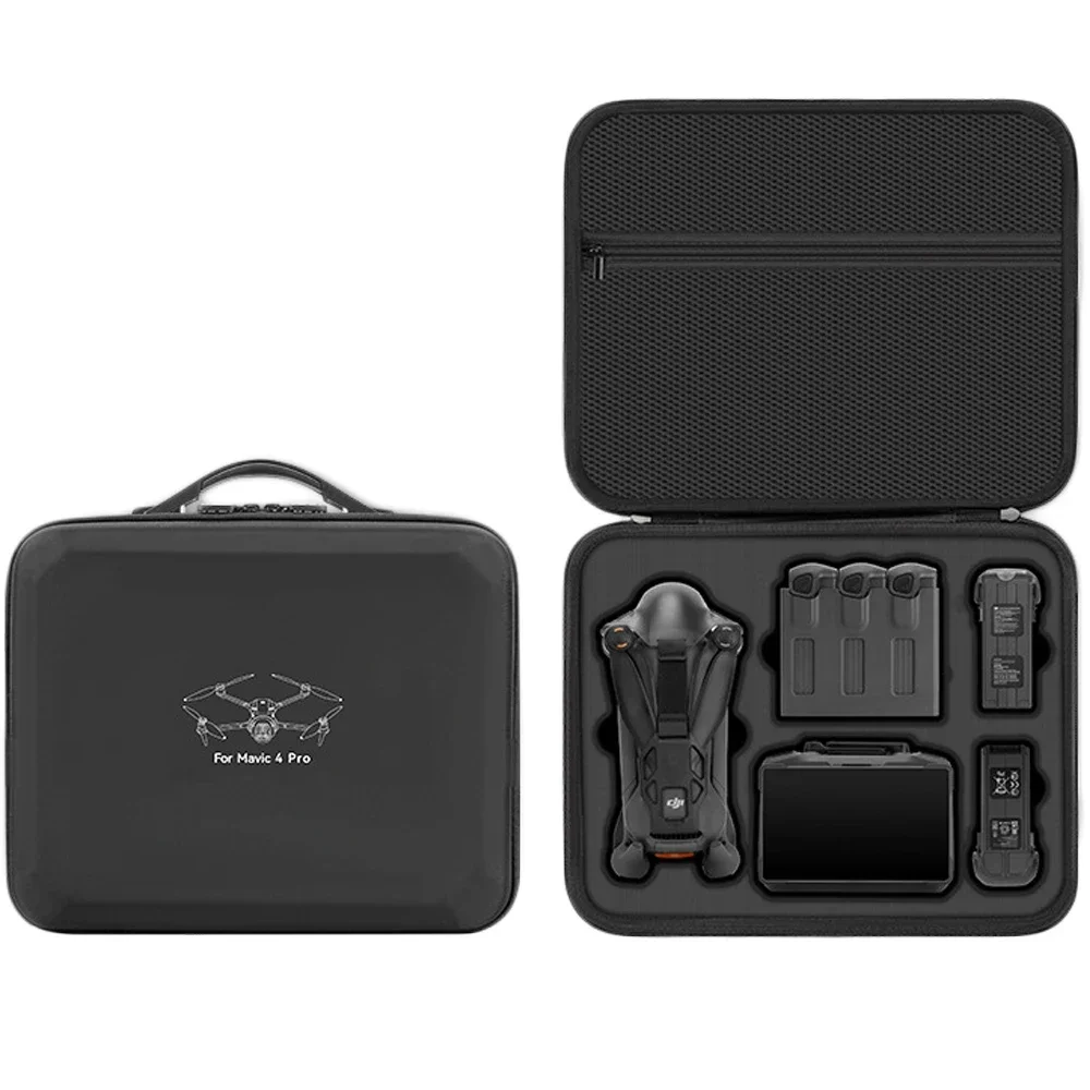 Фото Чехол для DJI Mavic 4 Pro, портативная сумка для хранения для DJI Mavic 4 Pro Fly More Combo, чехол для пульта дистанционного управления с поддержкой RC 2 RC Pro2 №4
