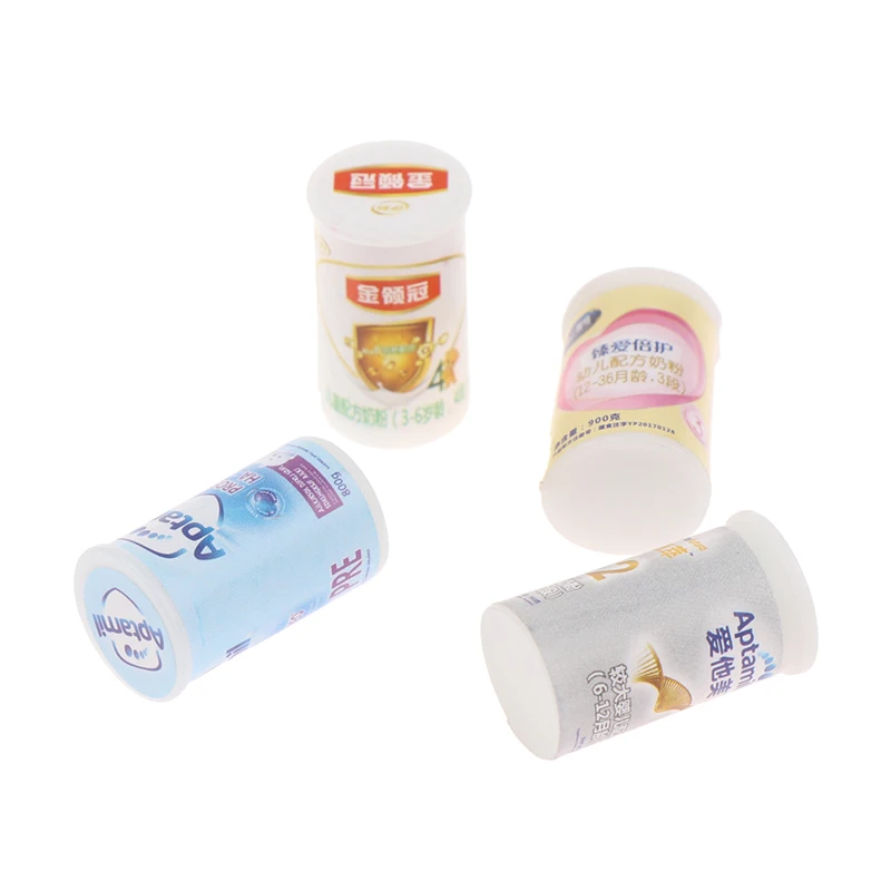 

10pcs/lot Simulation Food Toy Model Milk Powder Miniature Dollhouse Baby Milk Powder Simulation Furniture