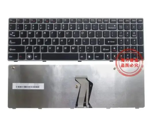 

US Grey keyboard For Lenovo IdeaPad V570 V570C V575 Z570 Z575 B570 B570A B570E V580C B570G B575 B575A B575E B580 B590 B590A