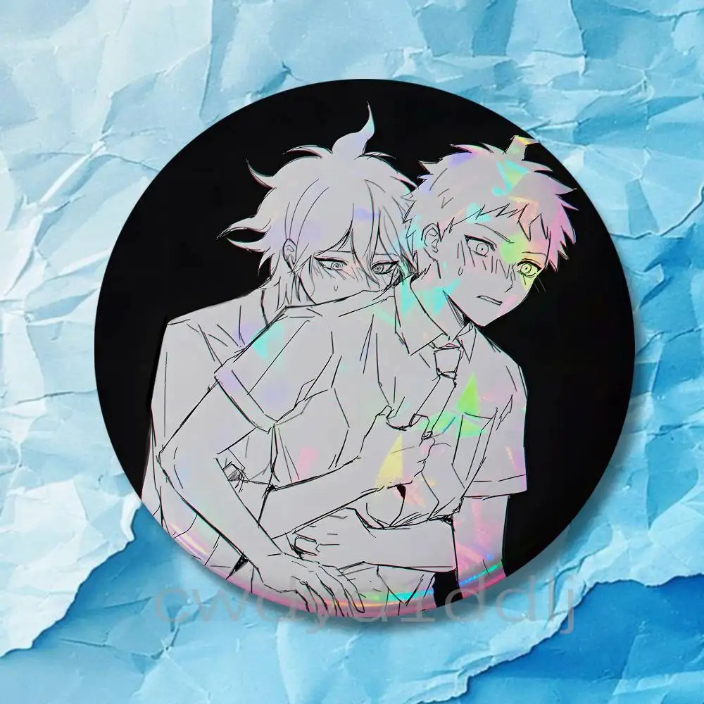 

Значок N-Nagito Hajime аниме ручной работы