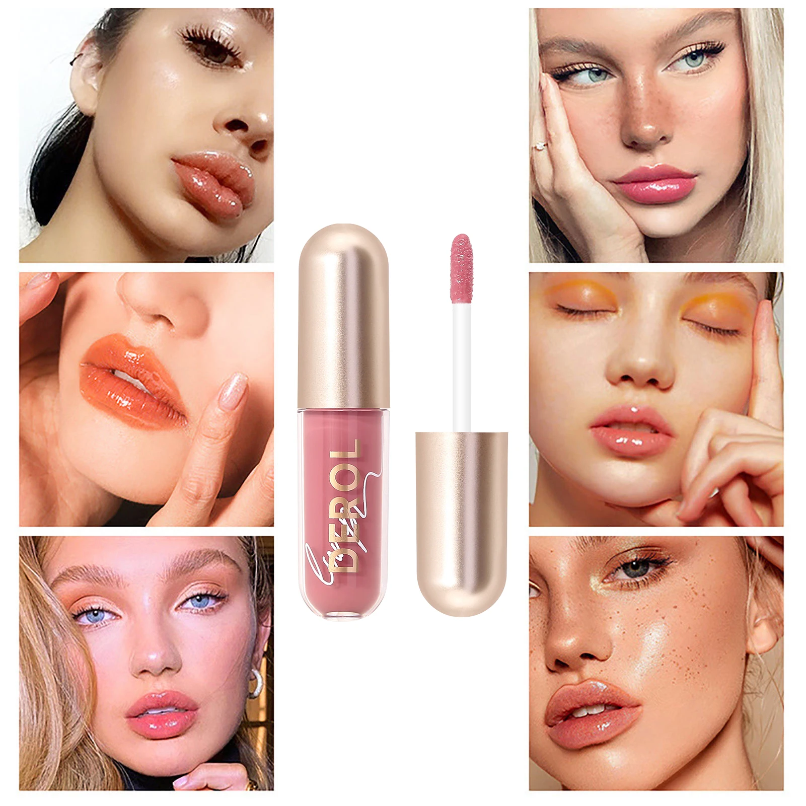 

Lip Plumper Gloss Hydrating Lip Plumper For Women And Girls Moisturizing Shine Lip Gloss Pigmented Lip Plumping Gloss Gift For